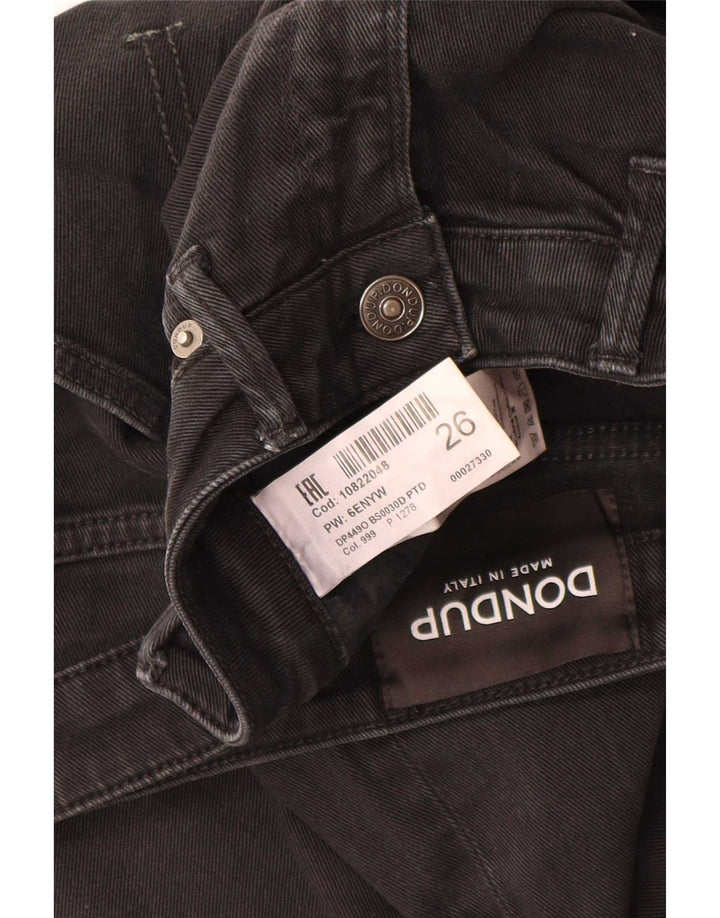 Dondup Womens Bootcut Jeans W26 L26 Black Cotton
