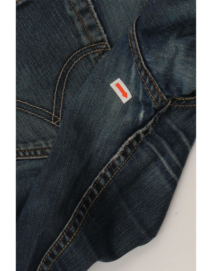 Levi's Mens 511 Distressed Slim Jeans W33 L29 Blue Cotton