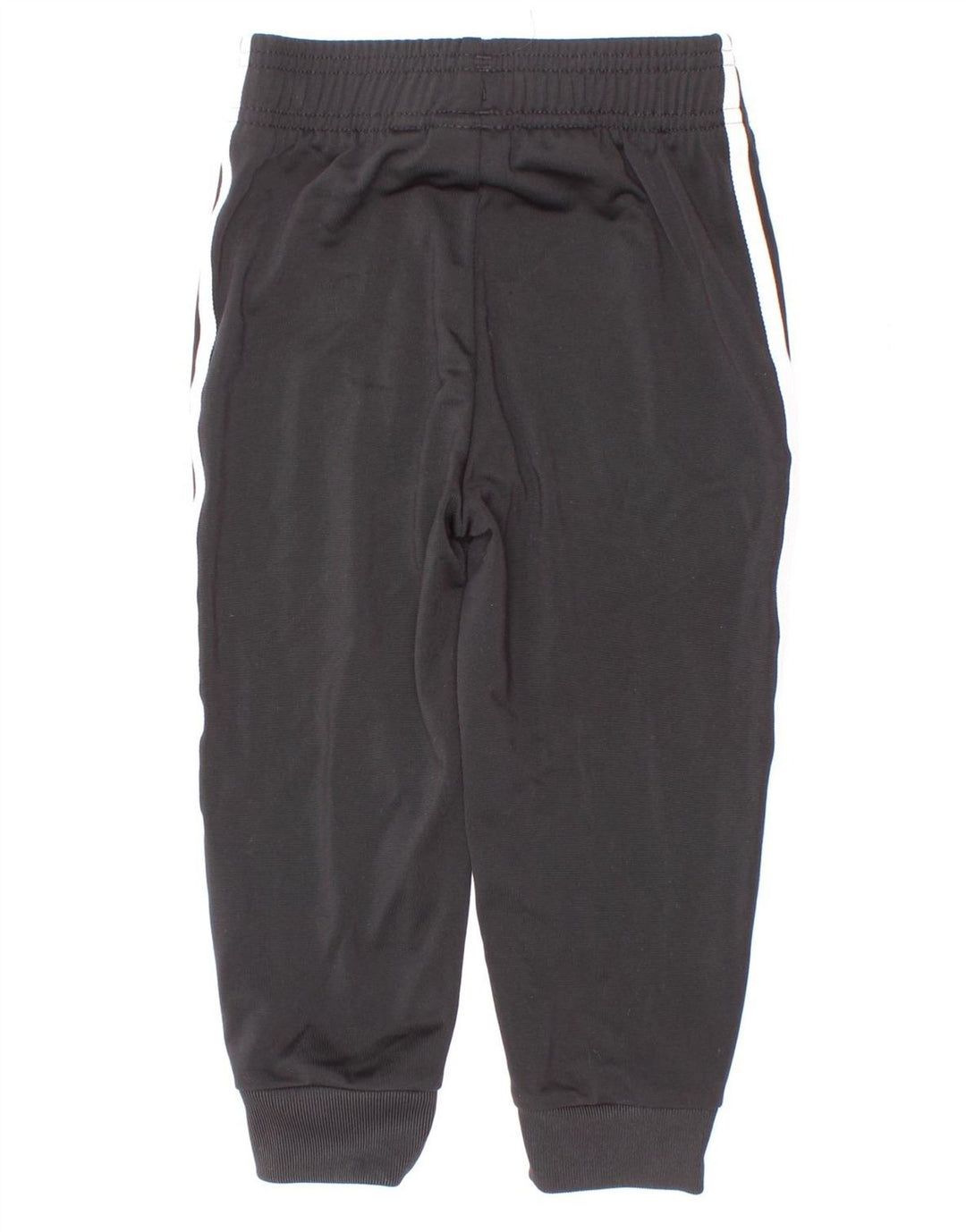 Adidas Boys Tracksuit Trousers Joggers 2-3 Years Black Polyester