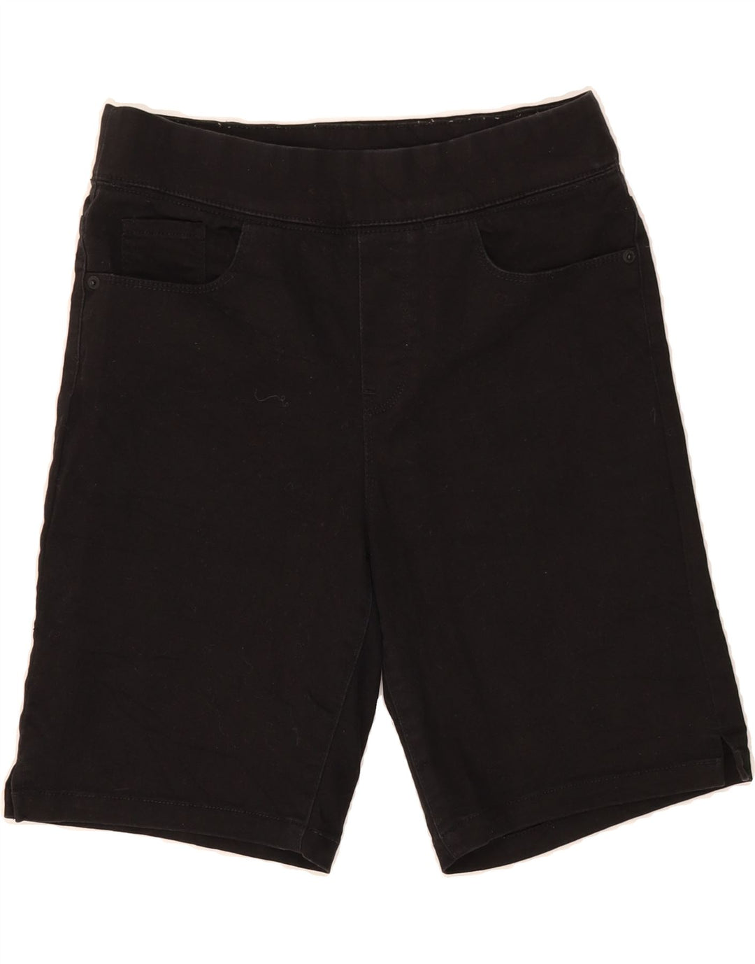 DKNY Womens Casual Shorts Small W30 Black Cotton Vintage Dkny and Second-Hand Dkny from Messina Hembry 