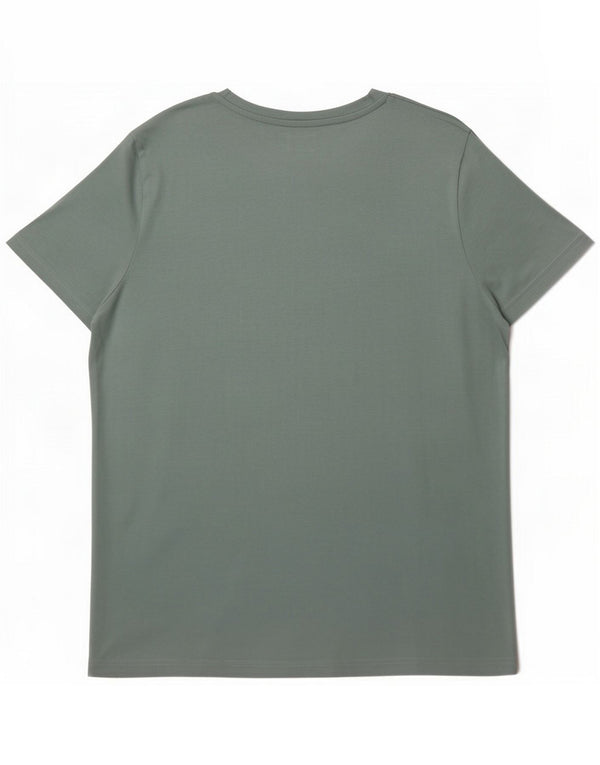 Mountain Warehouse Womens Graphic T-Shirt Top UK 16 Large Green Cotton
