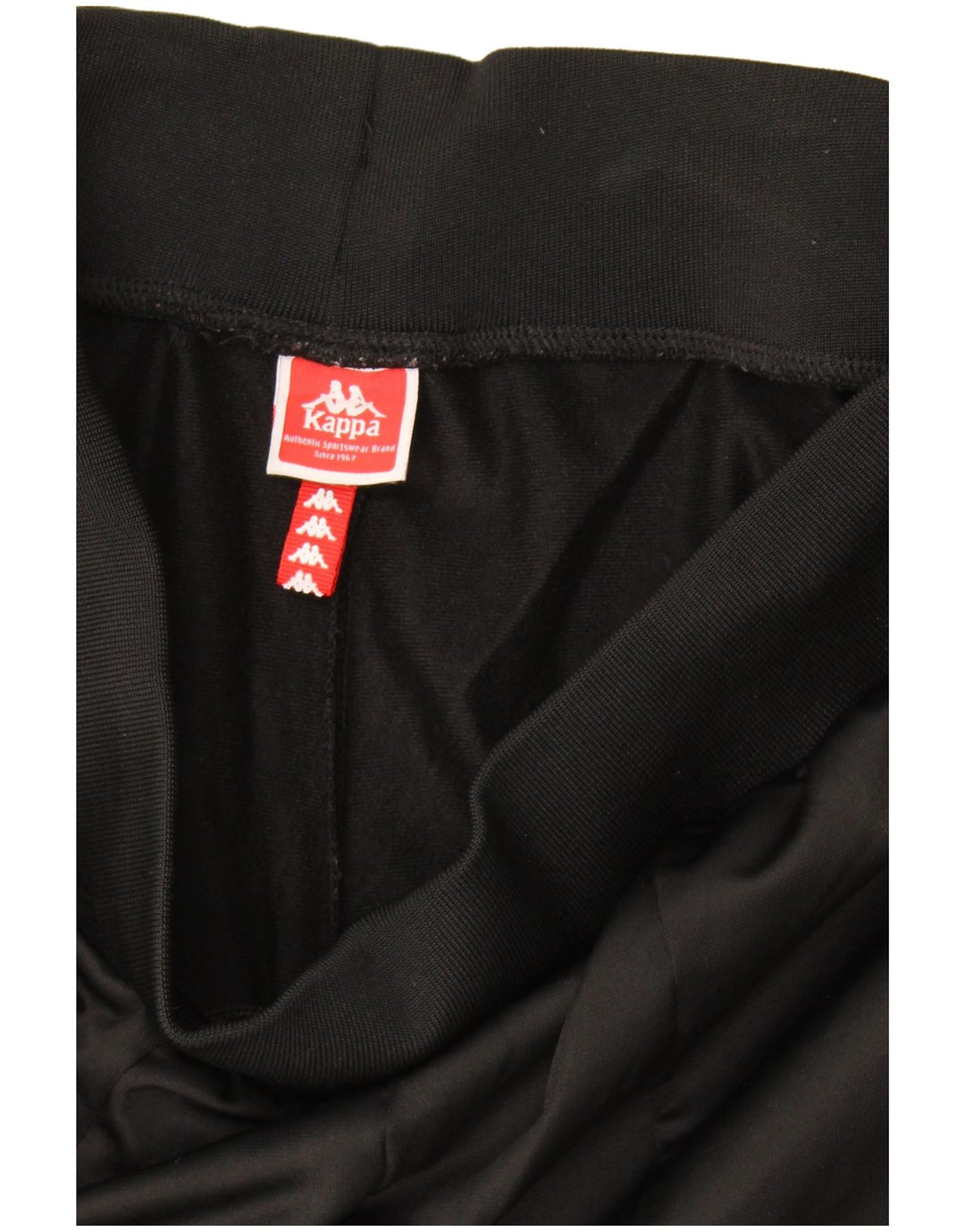 Kappa Mens Graphic Sport Shorts Small Black