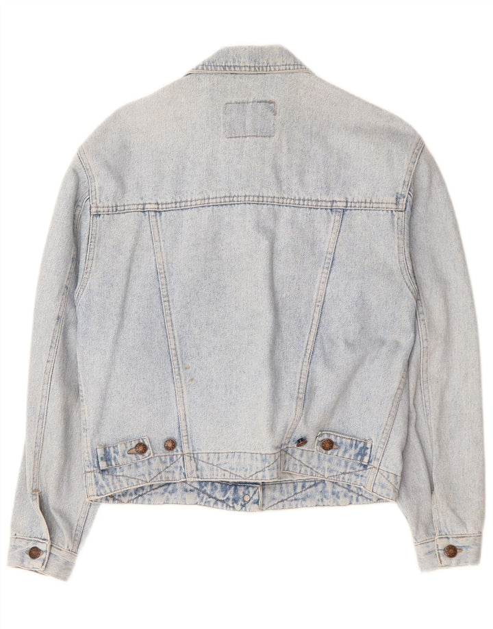 Mash Girls Denim Jacket 14-15 Years Blue Cotton