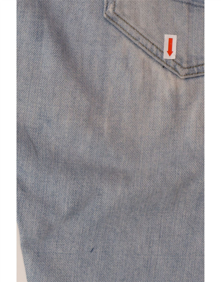 G-STAR Mens Distressed Slim Jeans W36 L32 Blue Cotton