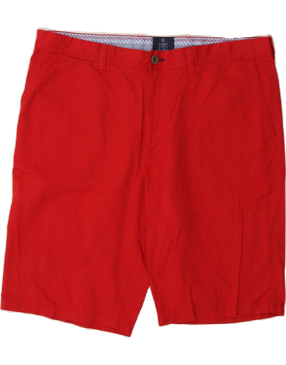 BUGATTI Mens Chino Shorts W38 L12 Red Cotton Vintage Bugatti and Second-Hand Bugatti from Messina Hembry 