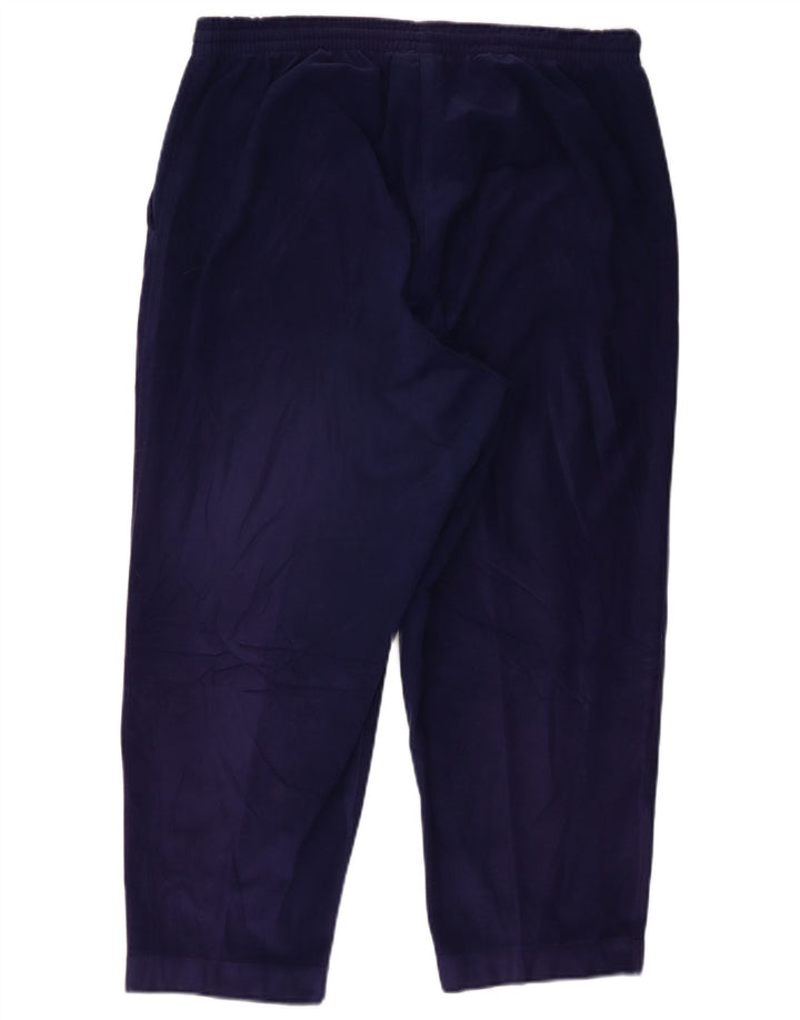 Diadora Womens Tracksuit Trousers Joggers Large Navy Blue