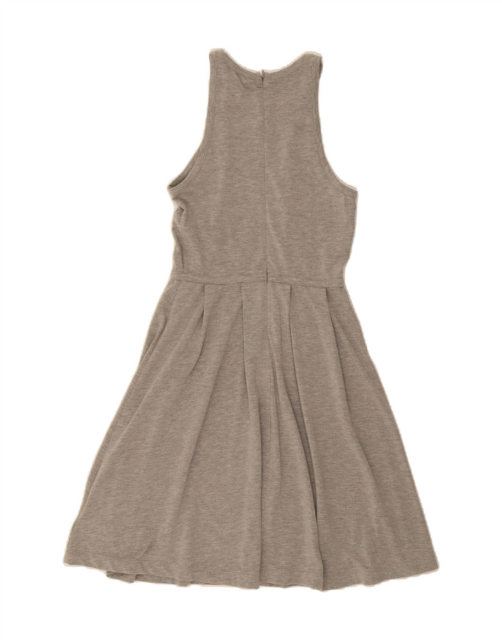 MOSSIMO Womens Sleeveless A-Line Dress UK 6 XS Grey Polyester Vintage Mossimo and Second-Hand Mossimo from Messina Hembry 
