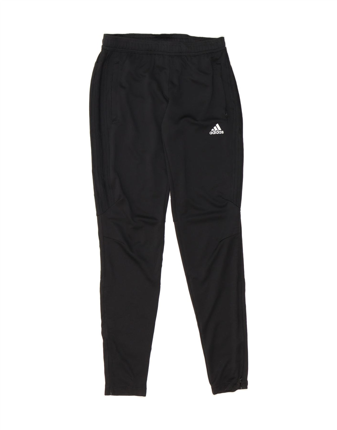 ADIDAS Womens Climacool Tracksuit Trousers UK 8/10 Small  Black Polyester Vintage Adidas and Second-Hand Adidas from Messina Hembry 