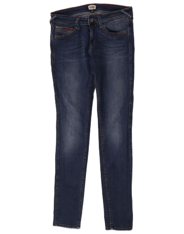 Tommy Hilfiger Womens Skinny Jeans W31 L32 Blue Cotton