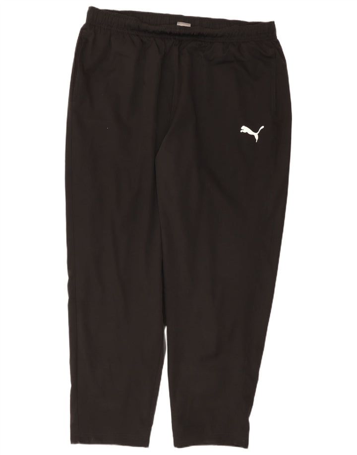 PUMA Mens Tracksuit Trousers 2XL  Black Polyester