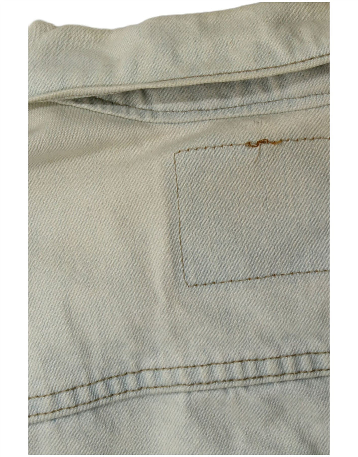 Levi's Mens Denim Jacket UK 38 Medium Blue Cotton