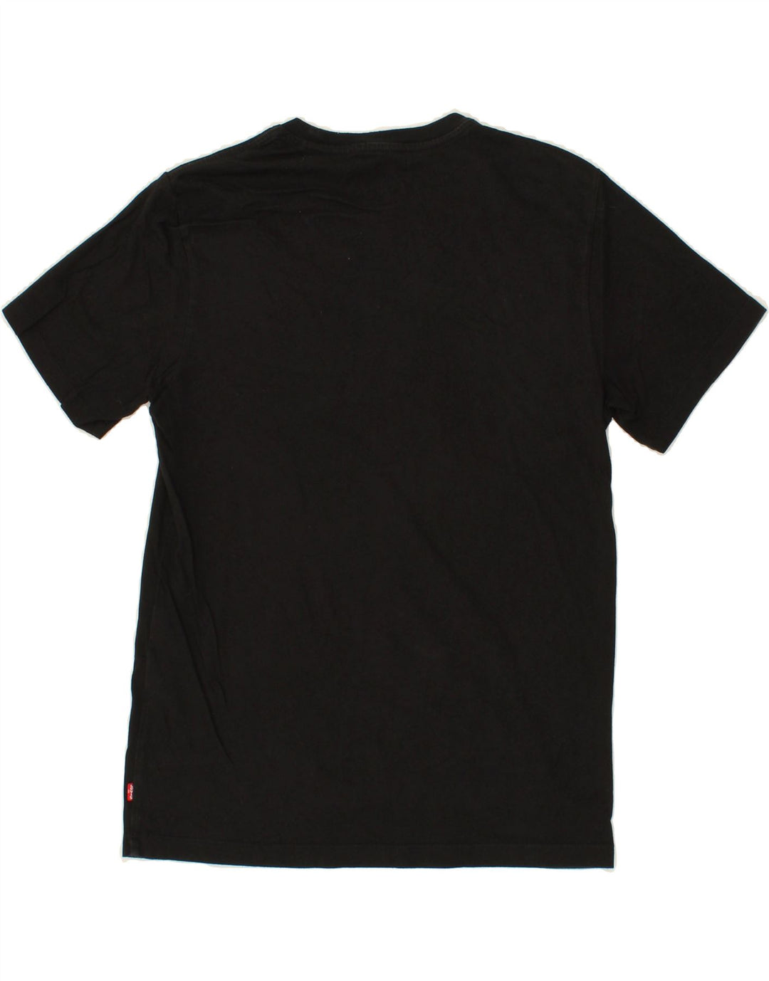 LEVI'S Mens Graphic T-Shirt Top Small Black Cotton Vintage Levi's and Second-Hand Levi's from Messina Hembry 