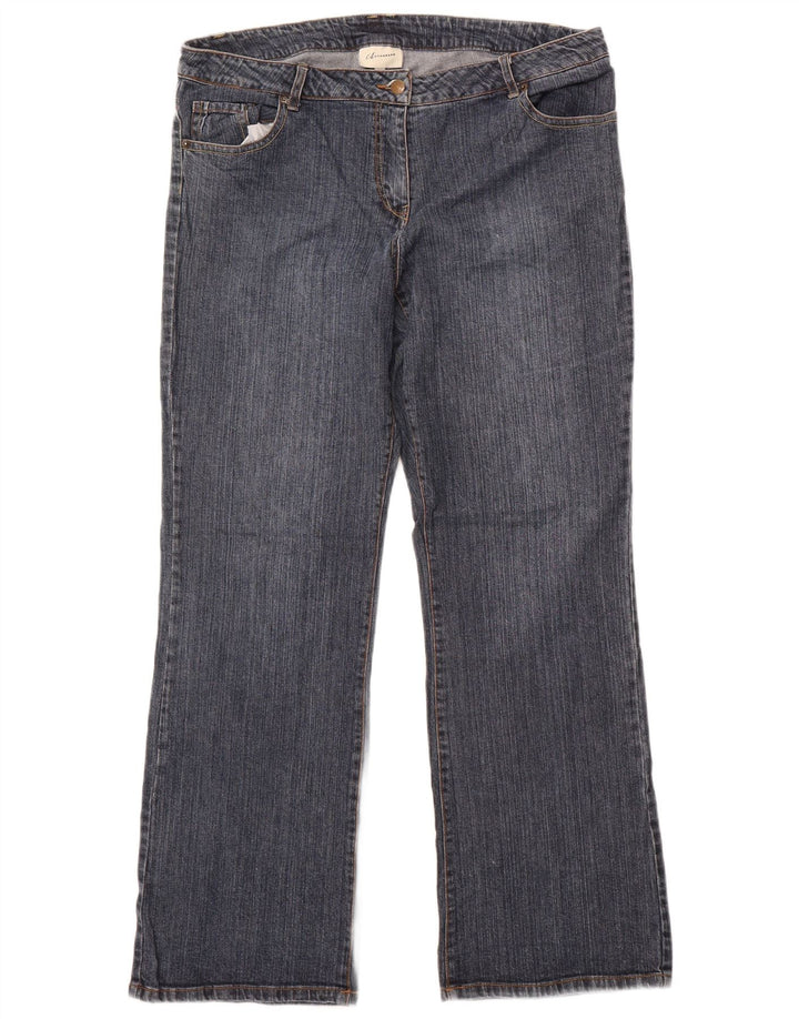 Autograph  Womens Straight Jeans UK 18 XL W38 L33 Blue