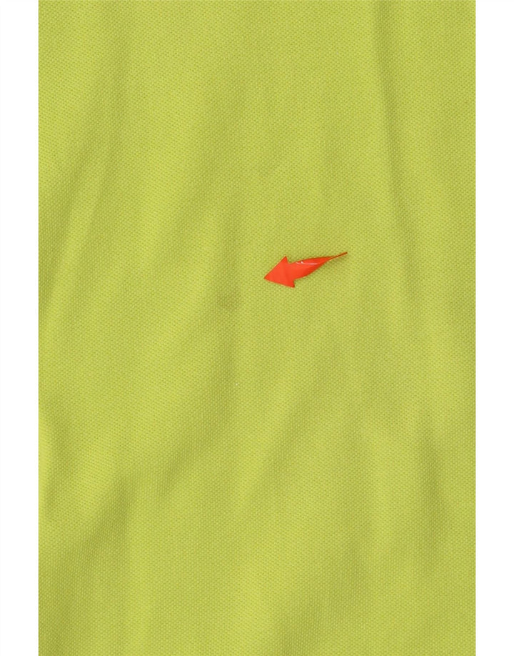 DIADORA Mens Polo Shirt Large Green Cotton