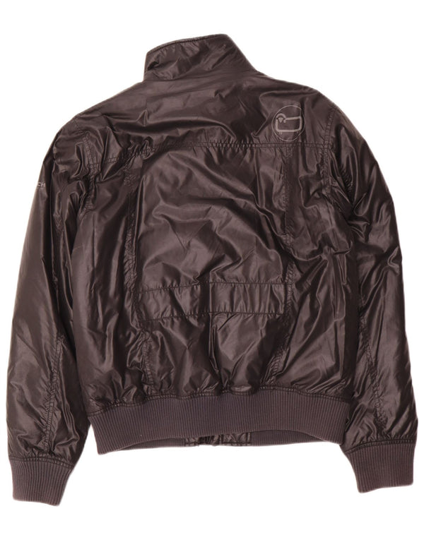 Woolrich Mens Bomber Jacket UK 38 Medium Black Nylon