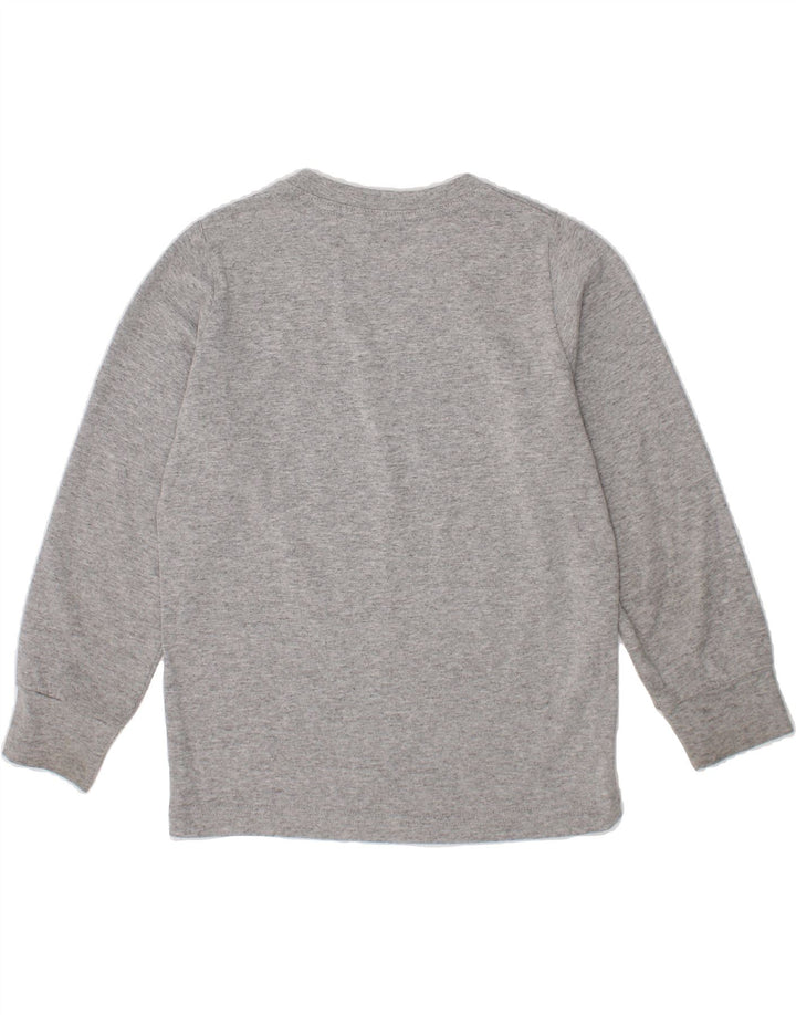 HARMONT & BLAINE Boys Graphic Top Long Sleeve 2-3 Years Grey Vintage Harmont & Blaine and Second-Hand Harmont & Blaine from Messina Hembry 