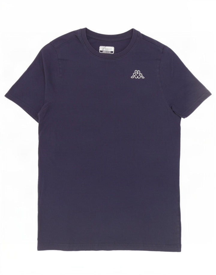 Kappa Mens T-Shirt Top Medium Navy Blue Cotton