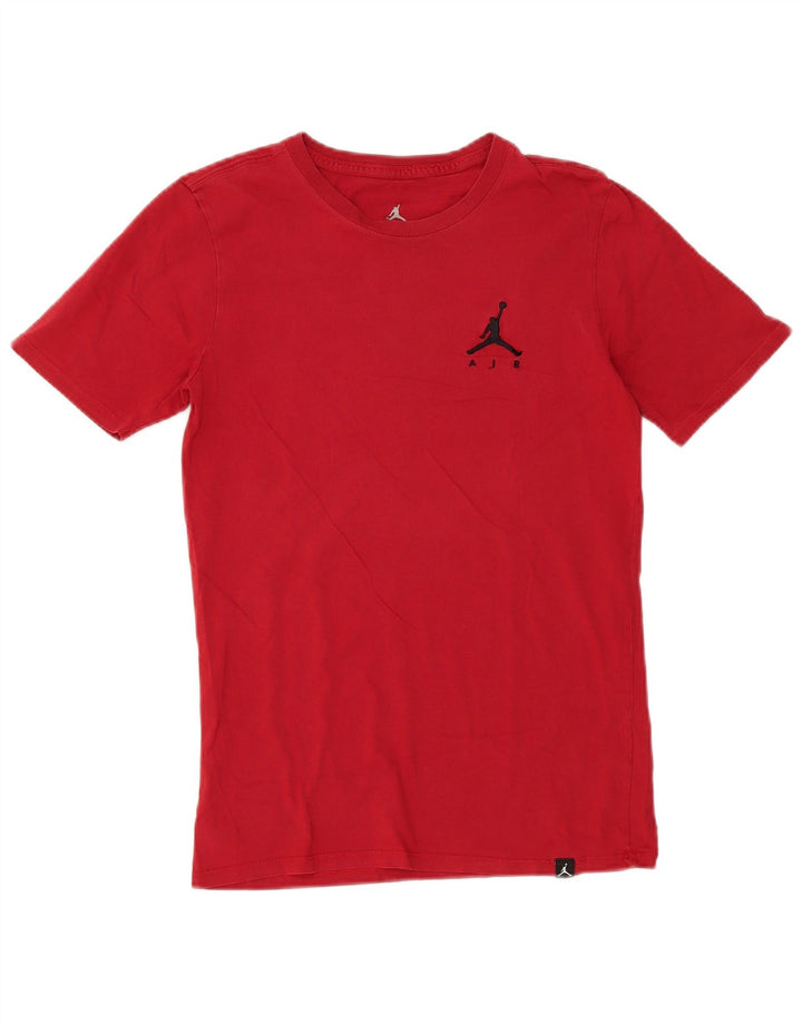 Jordan Mens T-Shirt Top Small Red Cotton