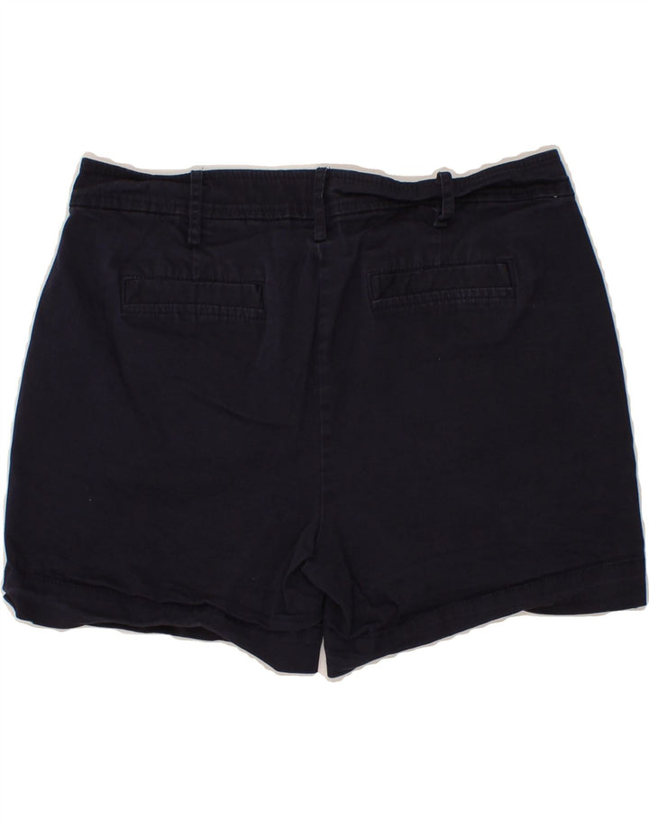 DKNY Womens Chino Shorts US 6 Medium W30 Navy Blue Cotton Vintage Dkny and Second-Hand Dkny from Messina Hembry 