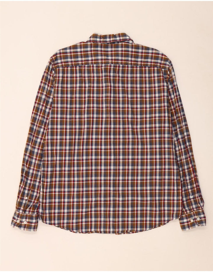 Esprit Mens Regular Fit Shirt XL Multicoloured Check Cotton