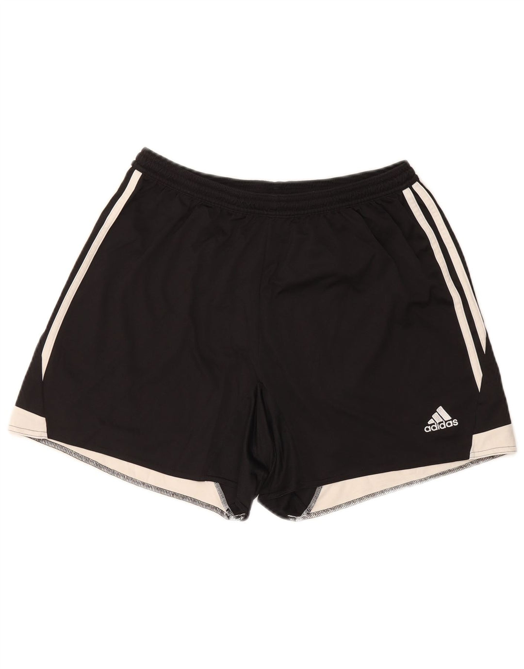 ADIDAS Womens Climacool Sport Shorts UK 16/18 Large Black Colourblock