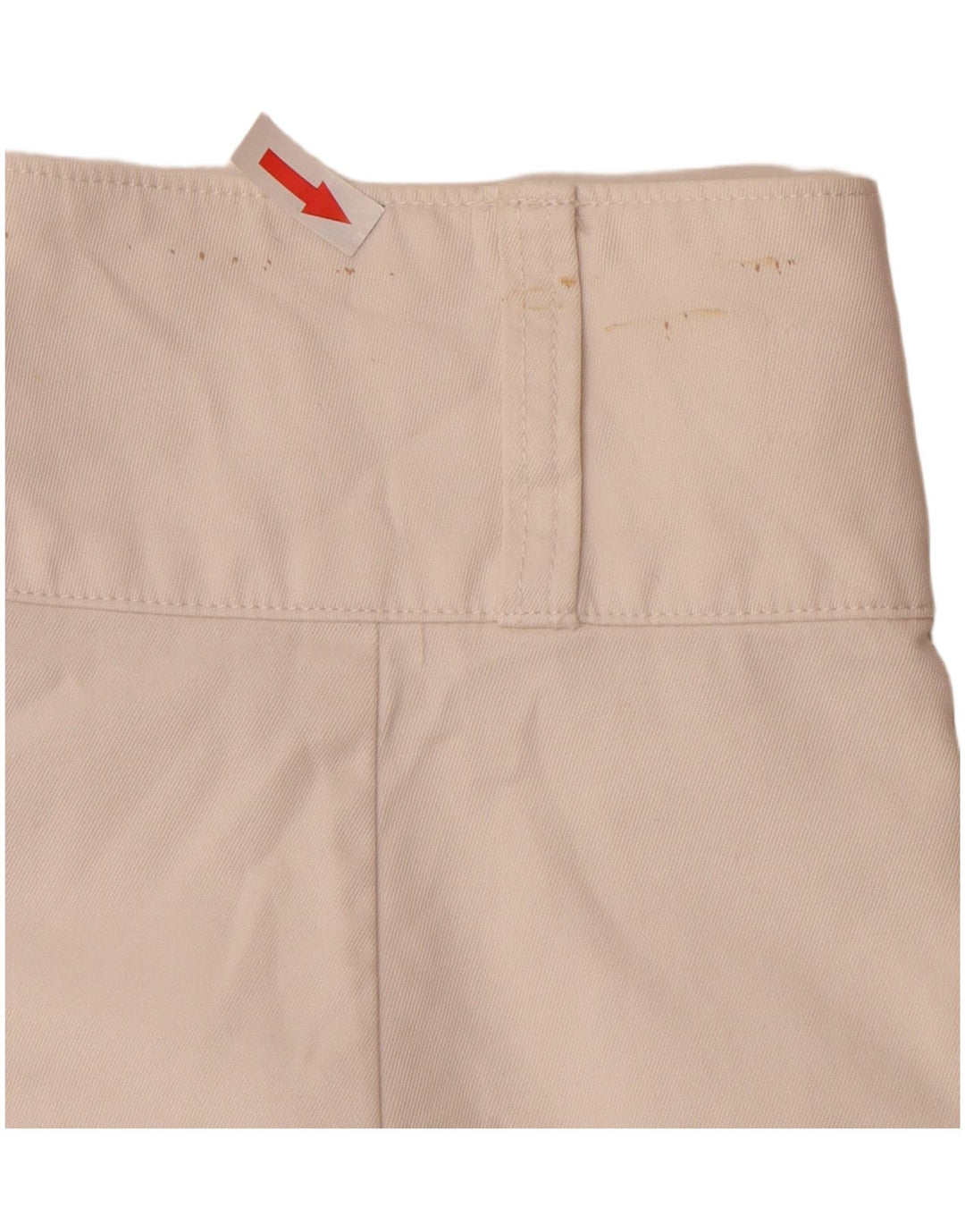 Ralph Lauren Womens Pegged Chino Shorts US 8 Medium W30 White Cotton