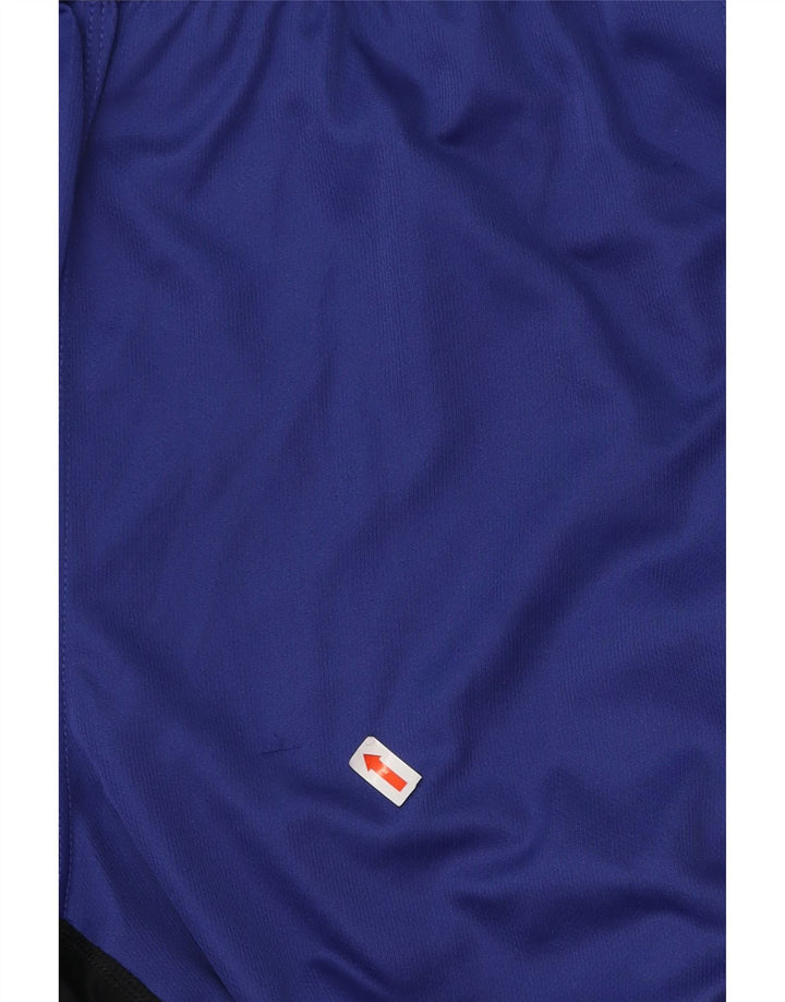 ADIDAS Mens Climalite Sport Shorts Large  Blue Colourblock Polyester