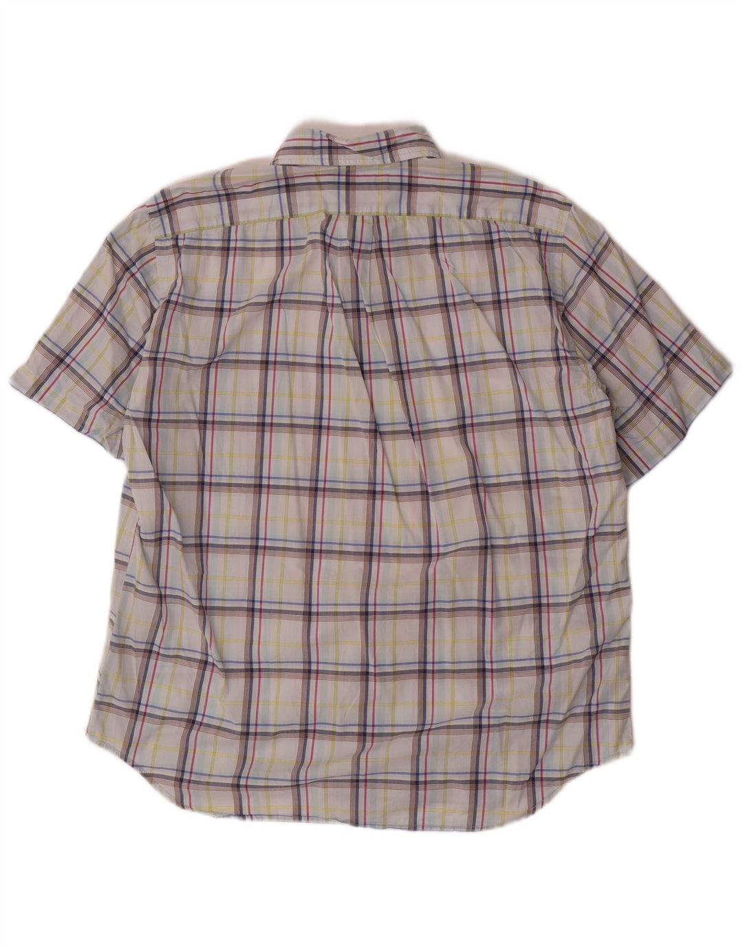 Marlboro Classics Mens Short Sleeve Shirt Large Multicoloured Check Cotton