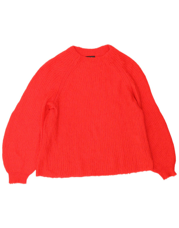 Max & Co. Womens Crew Neck Jumper Sweater UK 16 Large Red