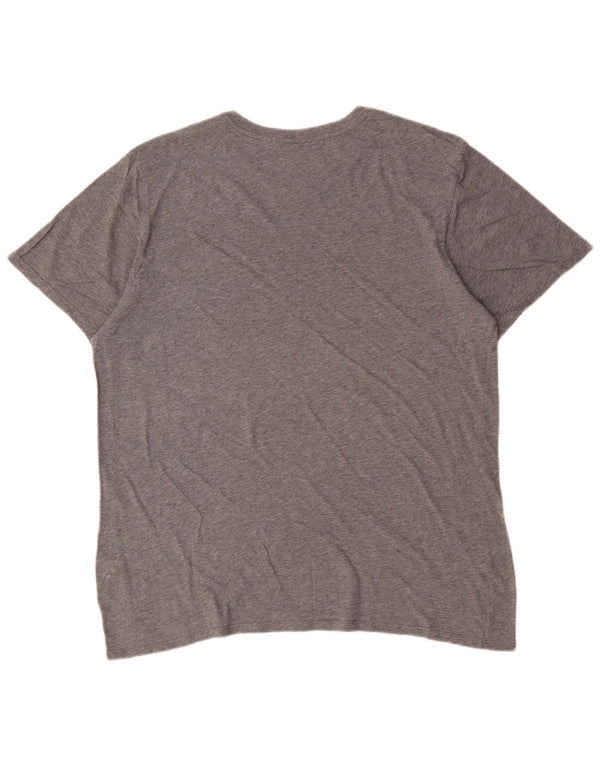 Nike Mens T-Shirt Top XL Grey Flecked Cotton