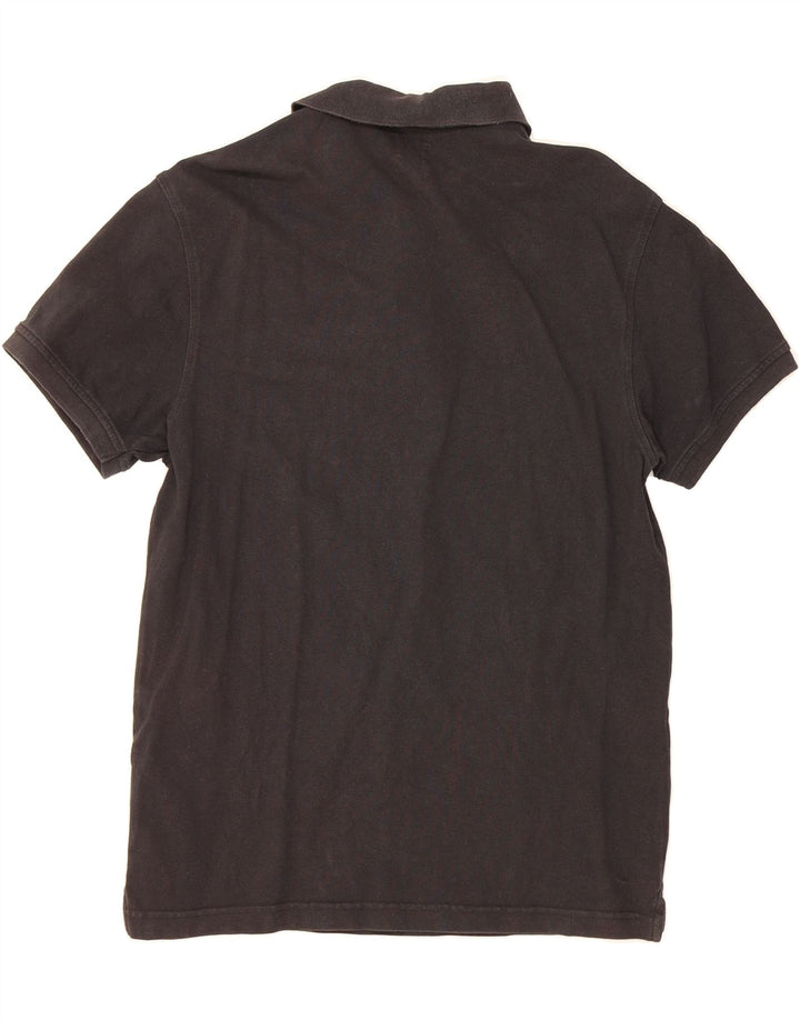 LEVI'S Mens Standard Fit Polo Shirt Medium Black Cotton Vintage Levi's and Second-Hand Levi's from Messina Hembry 