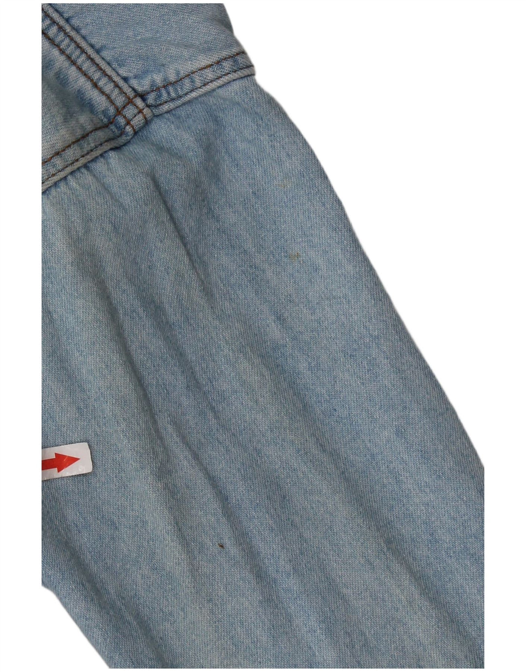 HOLIDAY Mens Denim Shirt Medium Blue Cotton