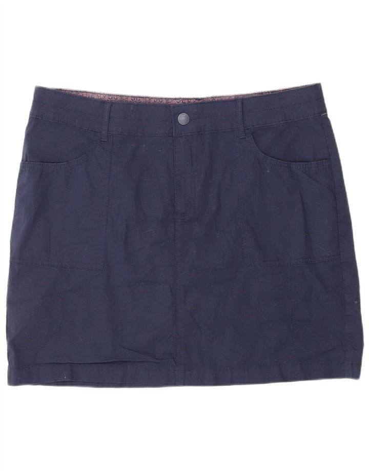 LEE Womens Skort US 16 2XL  Navy Blue Cotton