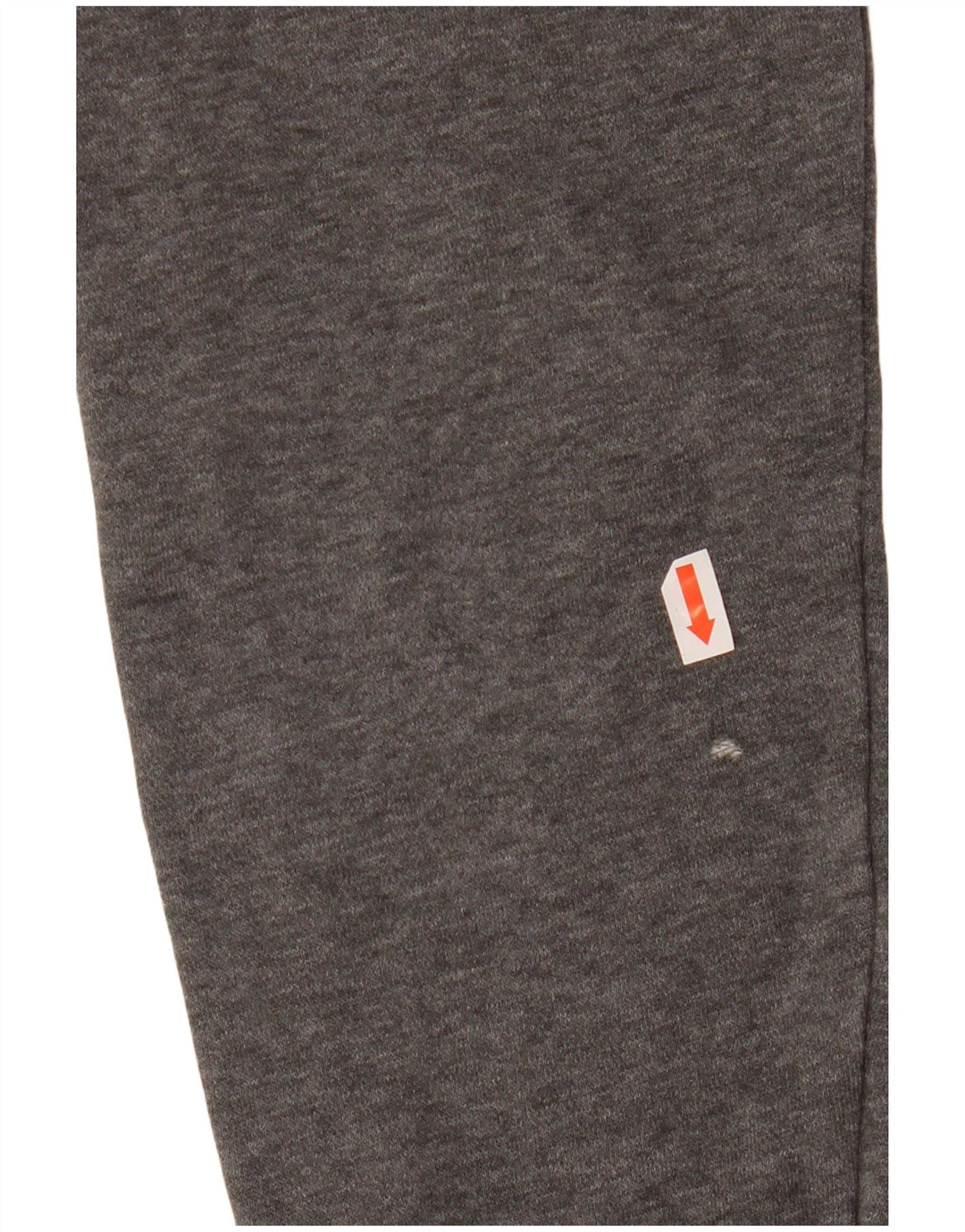 ADIDAS Boys Hoodie Jumper 13-14 Years Grey Cotton