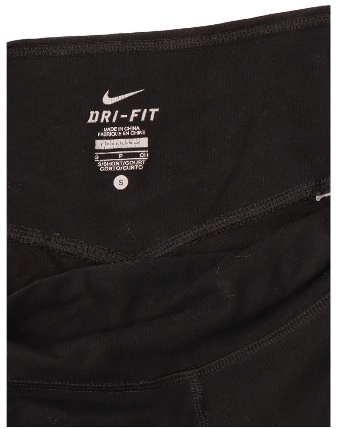 Nike Womens Dri Fit Wide Leg Leggings UK 10 Small Black