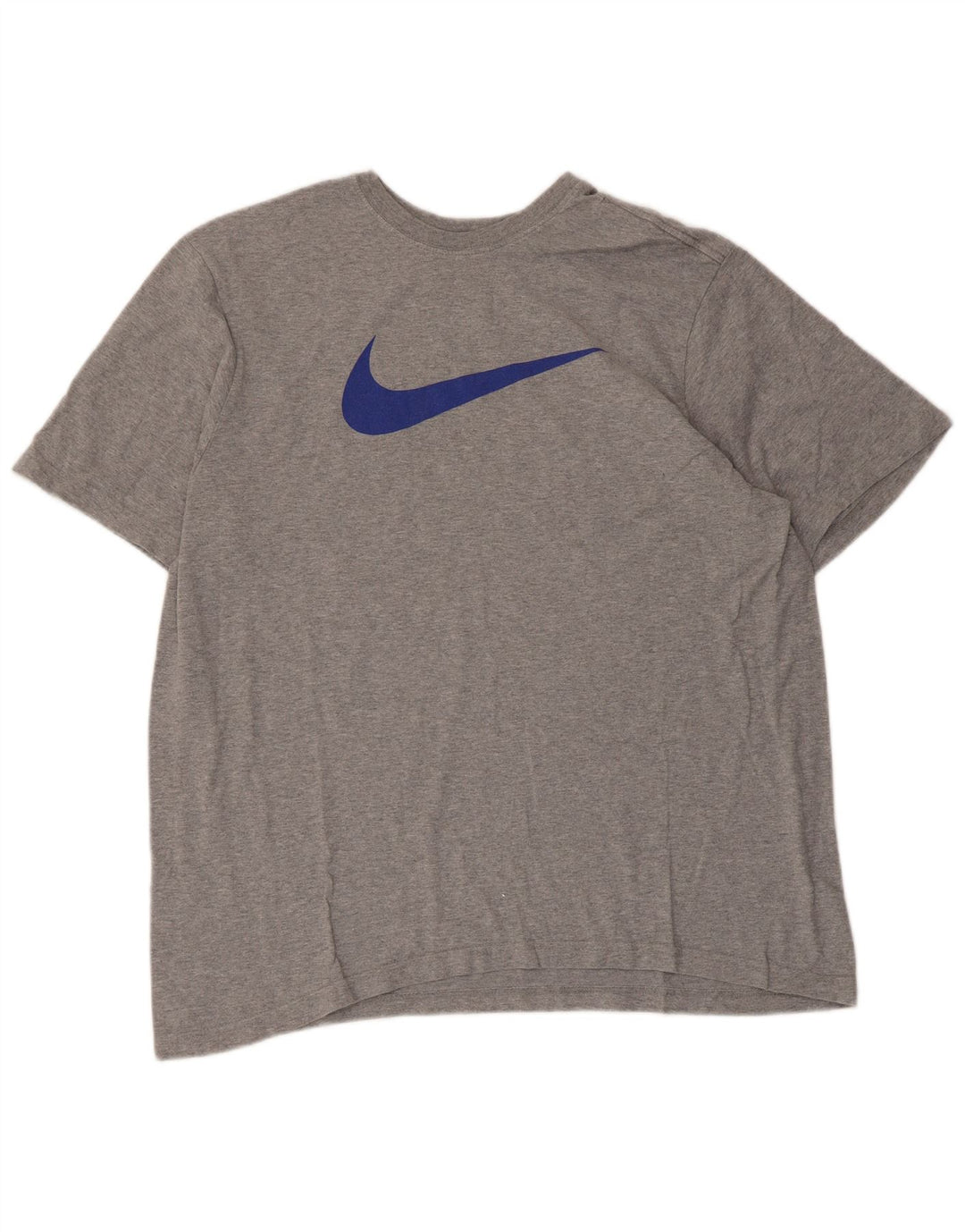 NIKE Womens Regular Fit Graphic T-Shirt Top UK 18 XL Grey