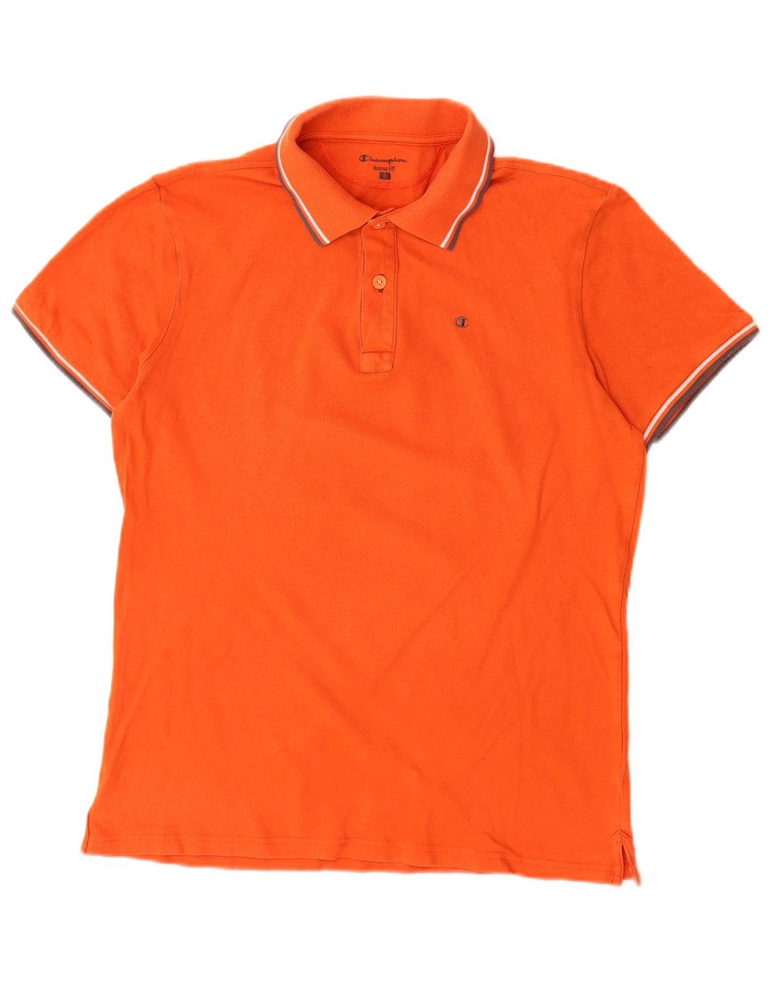Champion Mens Heritage Fit Polo Shirt XL Orange
