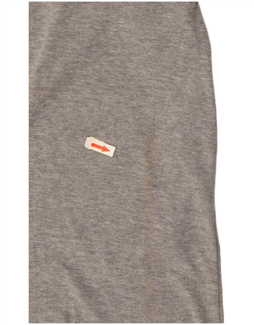 REEBOK Womens Graphic T-Shirt Top UK 14 Medium Grey Cotton