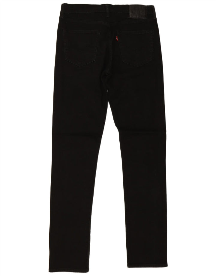 Levi's Mens 511 Slim Jeans W32 L36 Black Cotton