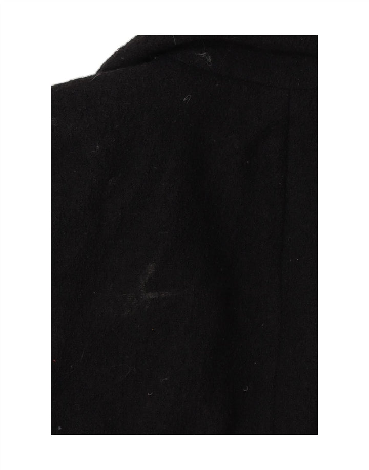 ALL SAINTS Womens Oversized Overcoat UK 10 Small Black Wool Vintage All Saints and Second-Hand All Saints from Messina Hembry 