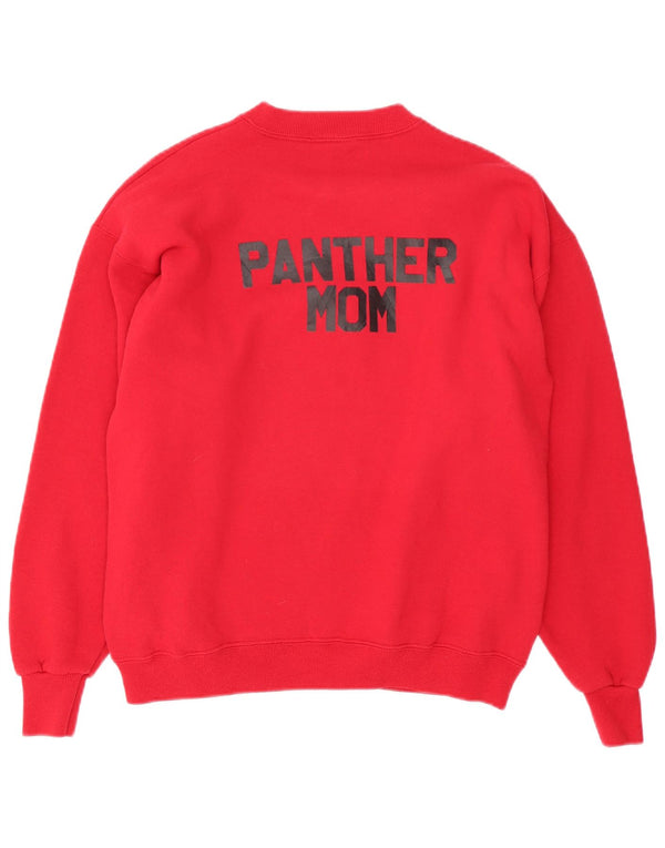 Lee Mens Eastbrook Football Graphic Sweatshirt Jumper Medium Red Cotton