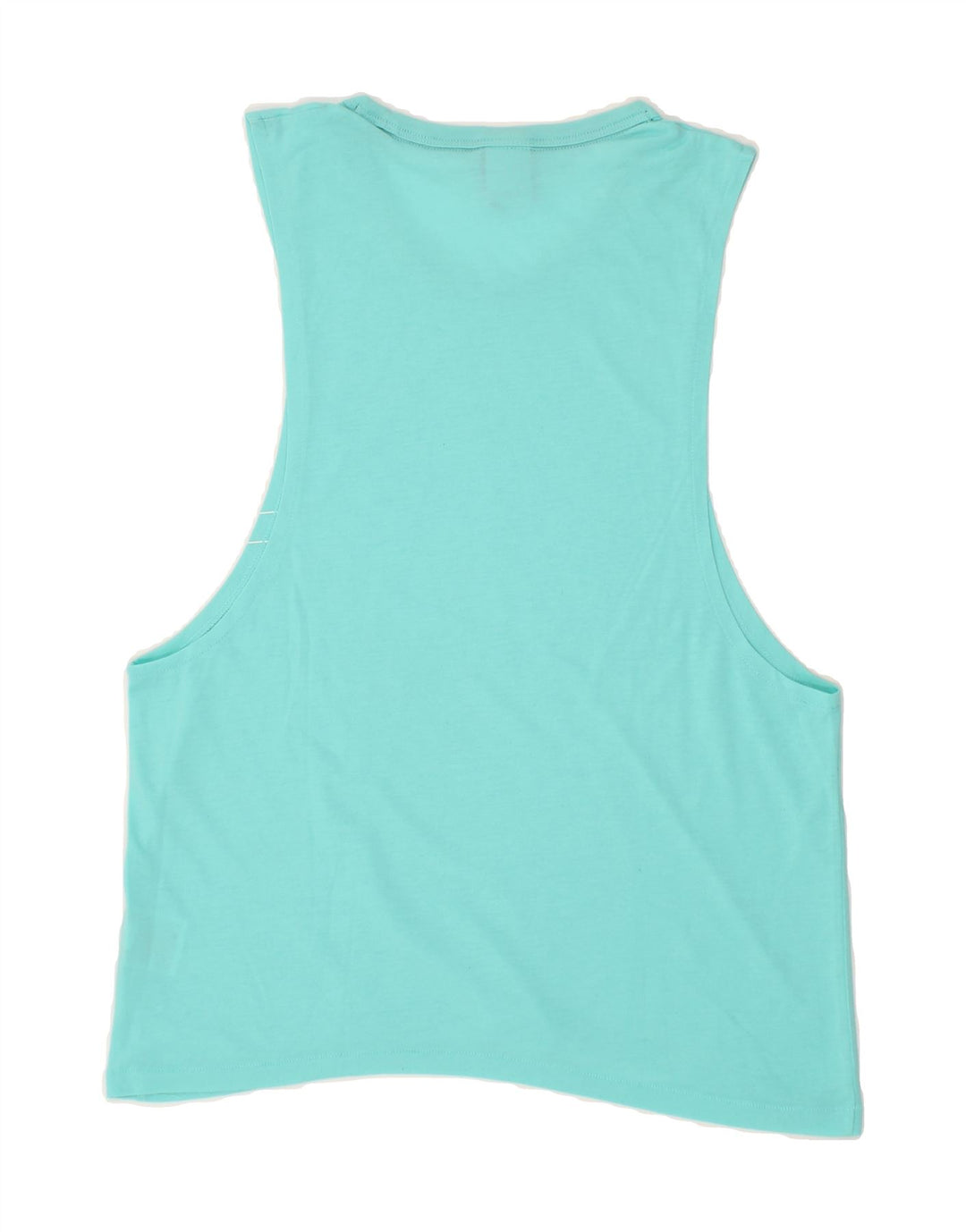 NIKE Womens Graphic Vest Top UK 10 Small Blue Cotton Vintage Nike and Second-Hand Nike from Messina Hembry 