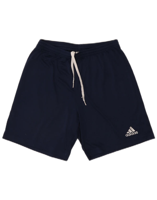 Adidas Mens Sport Shorts Large Navy Blue Polyester Sports