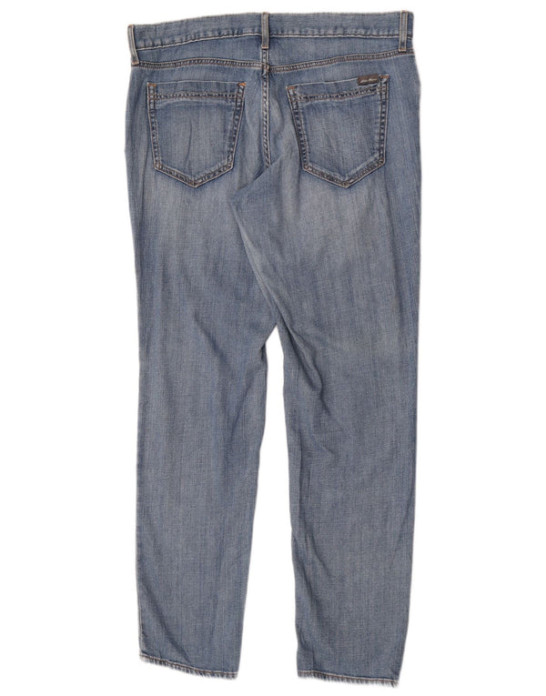 Eddie Bauer Womens Boyfriend Fit Slim Jeans US 10 Large W32 L30 Blue