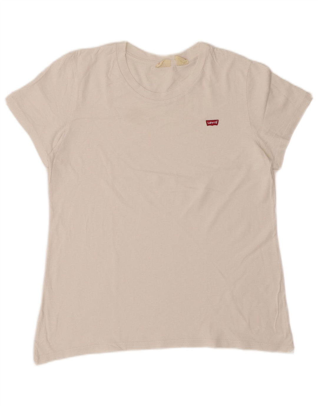 LEVI'S Womens T-Shirt Top UK 14 Medium White