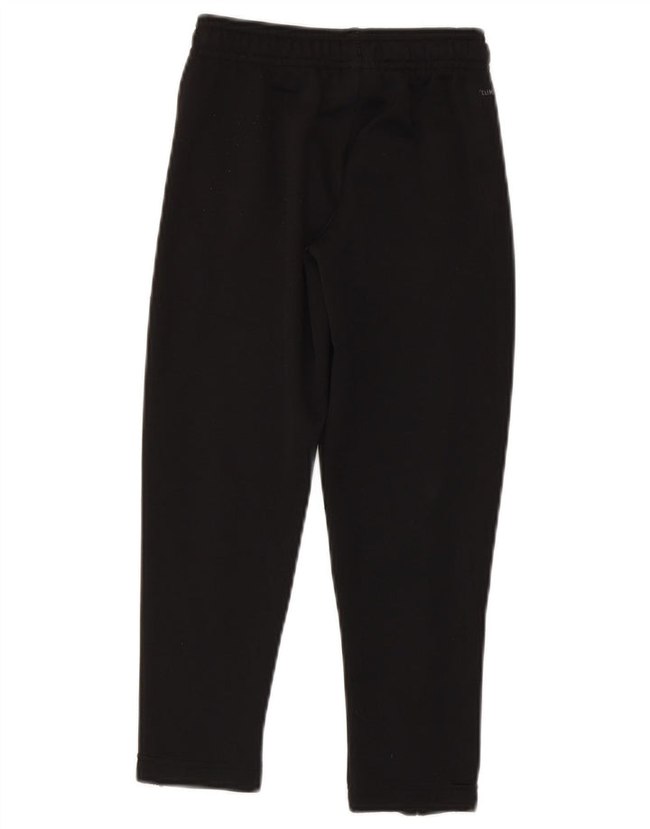 Adidas Boys Tracksuit Trousers 5-6 Years Black Polyester