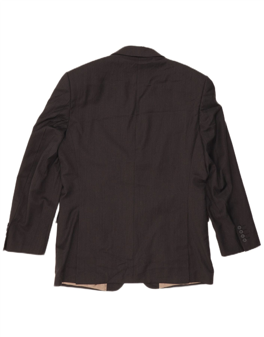 MARKS & SPENCER Mens 2 Button Blazer Jacket UK 38 Medium Grey Wool