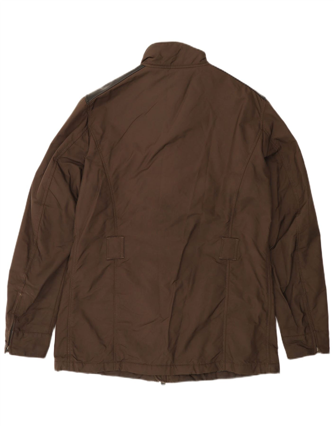 REFRIGIWEAR Mens Utility Jacket UK 40 Large Brown Colourblock Polyamide