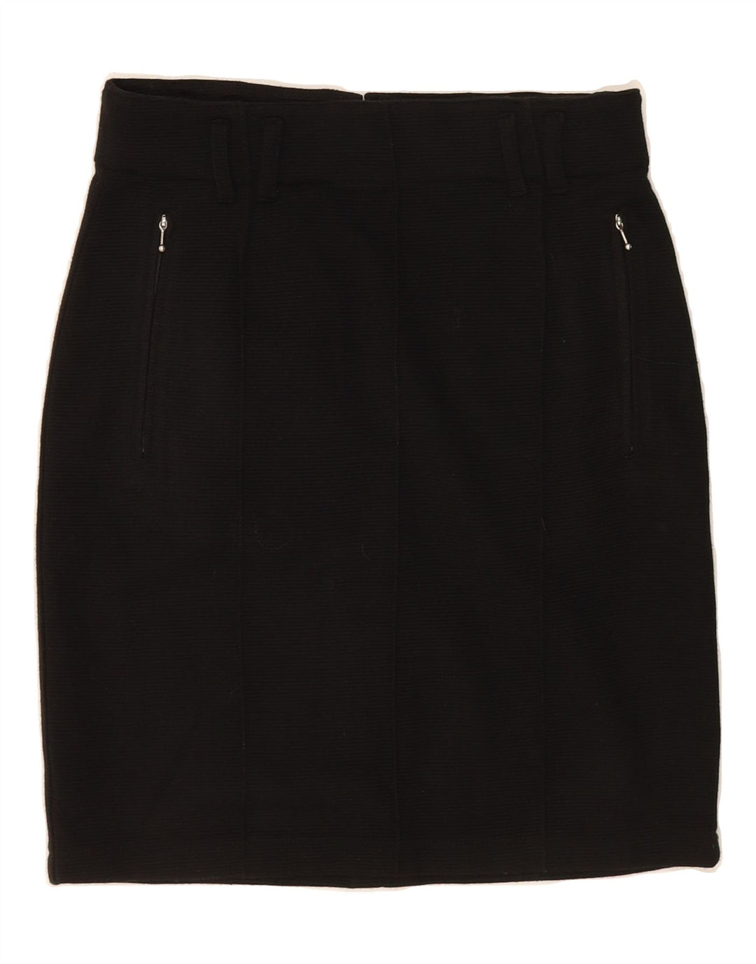 TAIFUN Womens Pencil Skirt EU 38 Medium W30  Black Polyacrylic Vintage Taifun and Second-Hand Taifun from Messina Hembry 