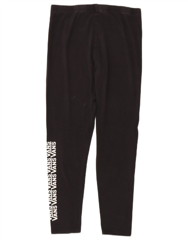 VANS Womens Graphic Leggings UK 18 XL  Black Cotton